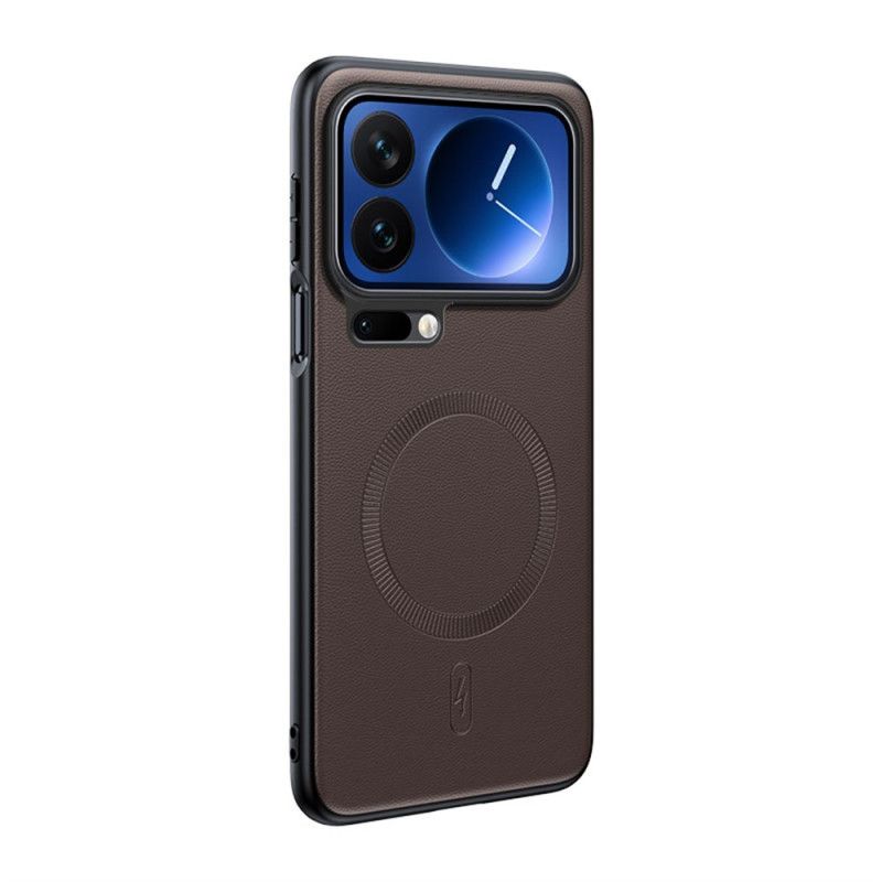 Κάλυμμα Xiaomi 17 Pro Μαγνητικό Κάλυμμα Από Τεχνητό Δέρμα Σιλικόνης