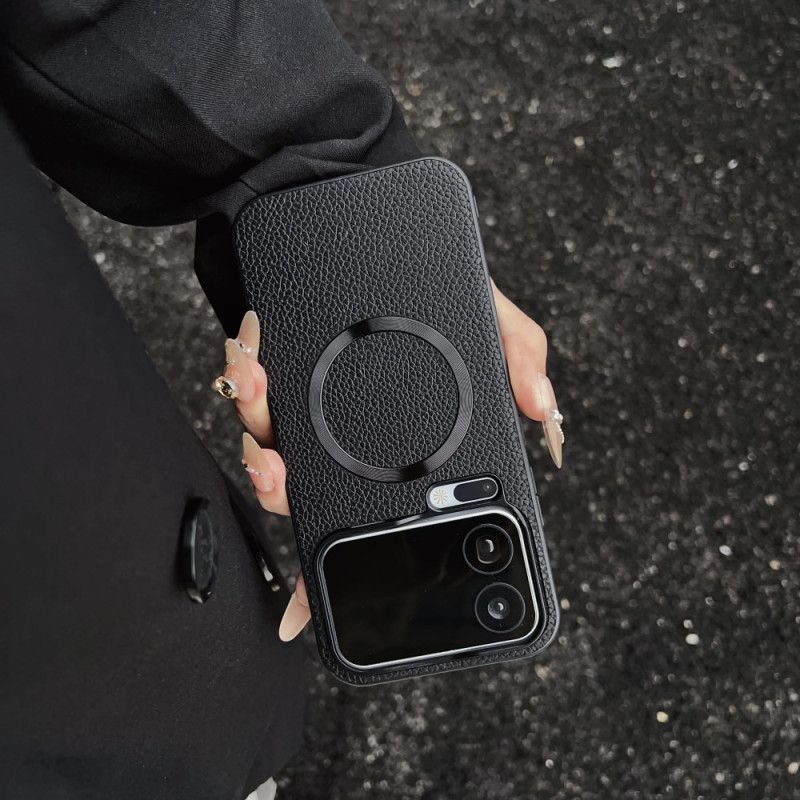 Κάλυμμα Xiaomi 17 Pro Μαγνητικό Με Υφή Λίτσι