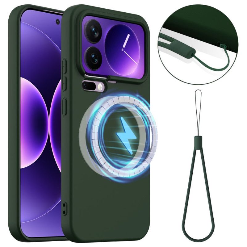 Κάλυμμα Xiaomi 17 Pro Μαγνητικό Υγρής Σιλικόνης