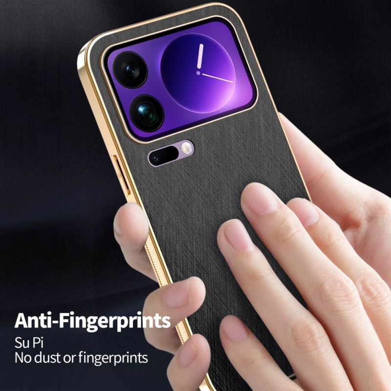 Κάλυμμα Xiaomi 17 Pro Max Azns Εφέ Δέρματος Σιλικόνης