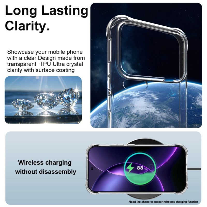 Κάλυμμα Xiaomi 17 Pro Max Ενισχυμένο Διαφανές