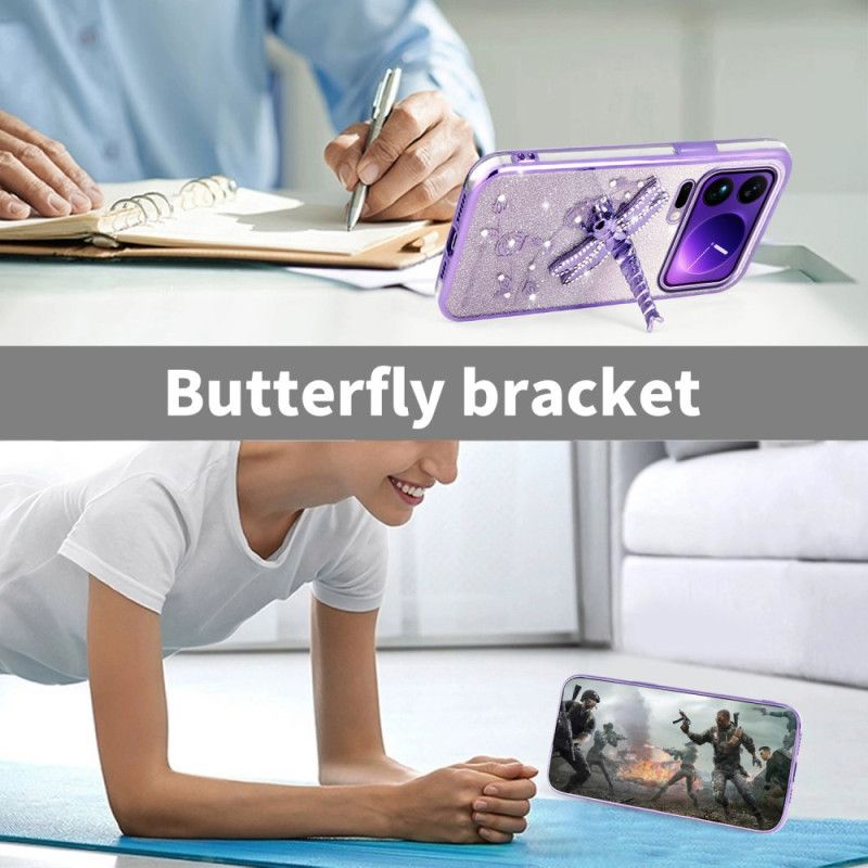 Κάλυμμα Xiaomi 17 Pro Max Στήριγμα Λιβελούλας Kadem