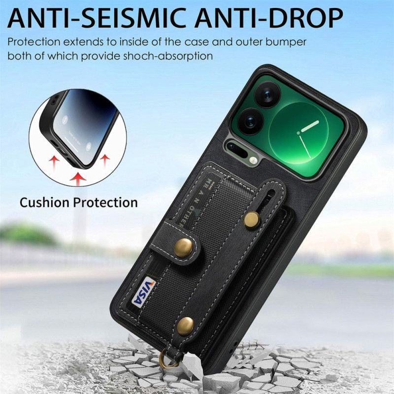 Κάλυμμα Xiaomi 17 Pro Max Θήκες Κινητών Θήκη Καρτών Και Βάση Στήριξης