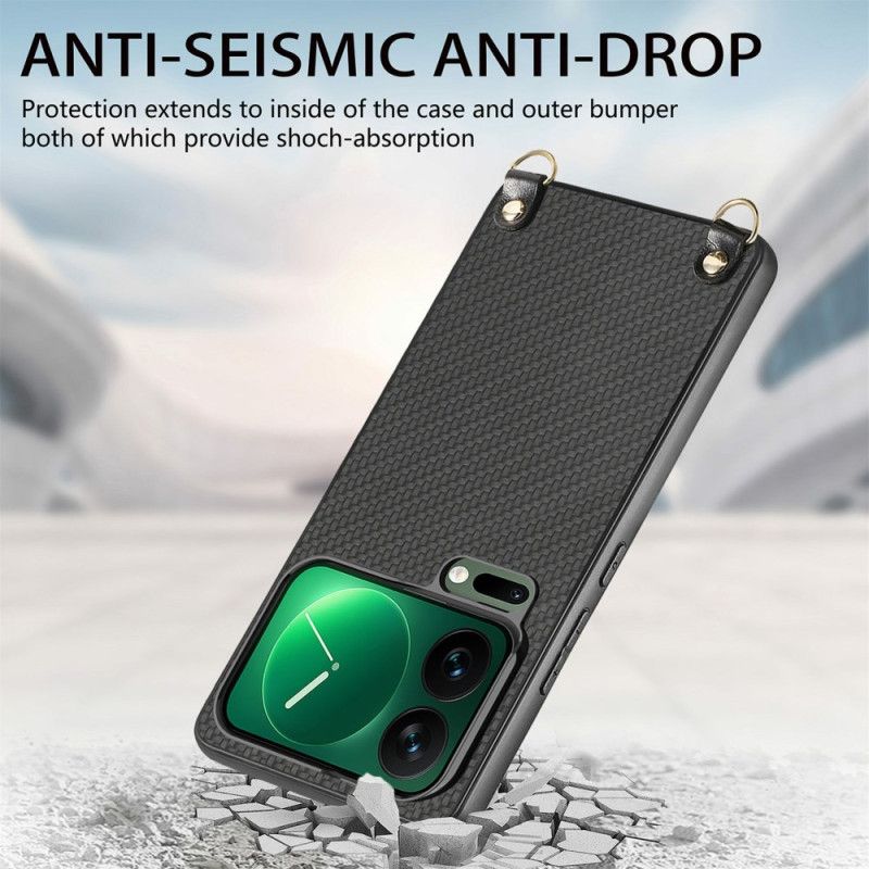 Κάλυμμα Xiaomi 17 Pro Max Θήκες Κινητών Υφή Ινών Άνθρακα