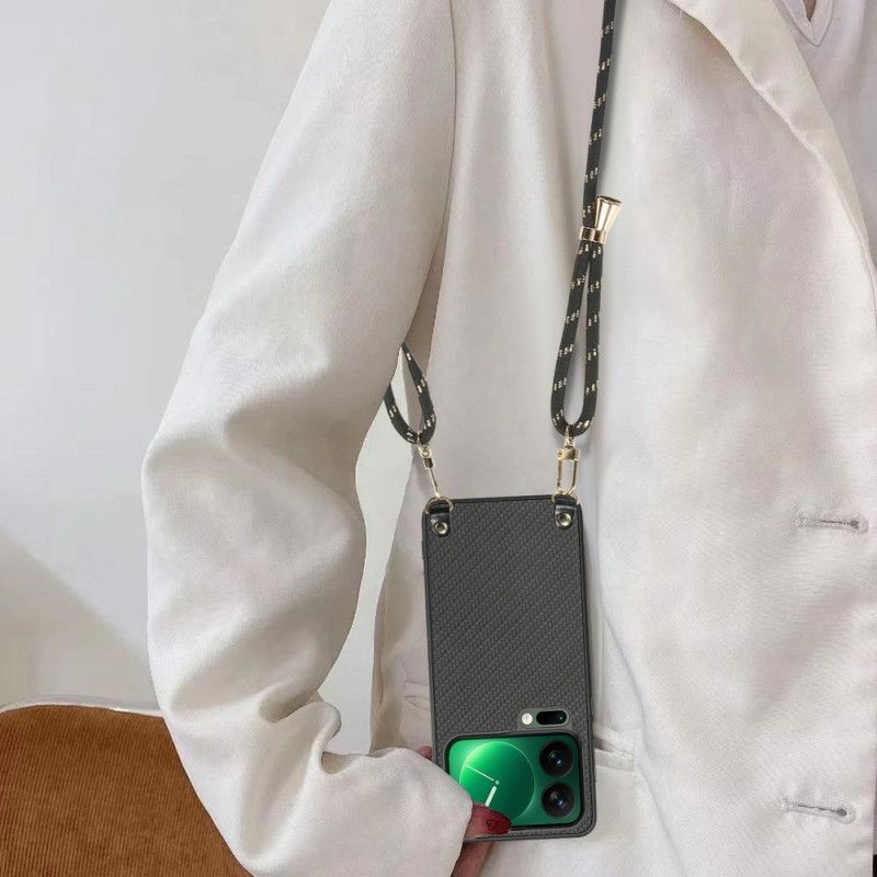 Κάλυμμα Xiaomi 17 Pro Max Θήκες Κινητών Υφή Ινών Άνθρακα