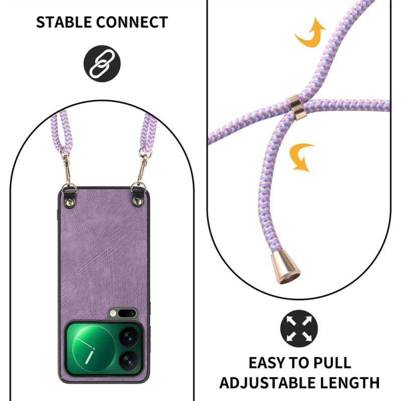 Κάλυμμα Xiaomi 17 Pro Ρετρό Τεχνητό Δέρμα