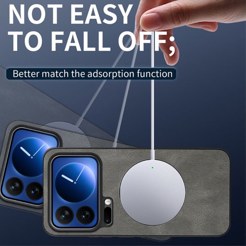 Κάλυμμα Xiaomi 17 Pro Θήκες Κινητών Δερμάτινο Εφέ Magsafe