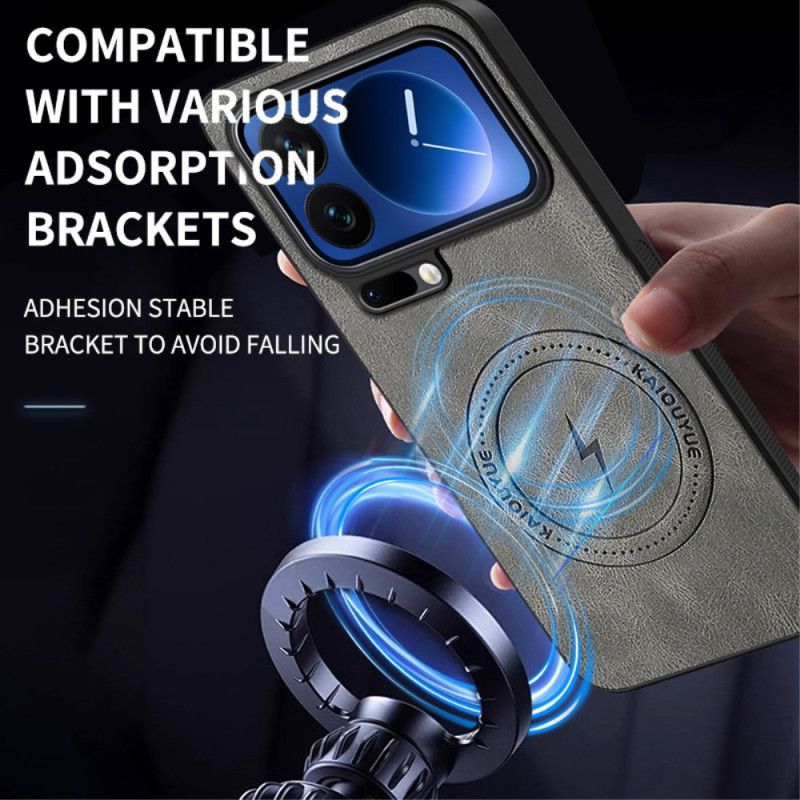 Κάλυμμα Xiaomi 17 Pro Θήκες Κινητών Δερμάτινο Εφέ Magsafe