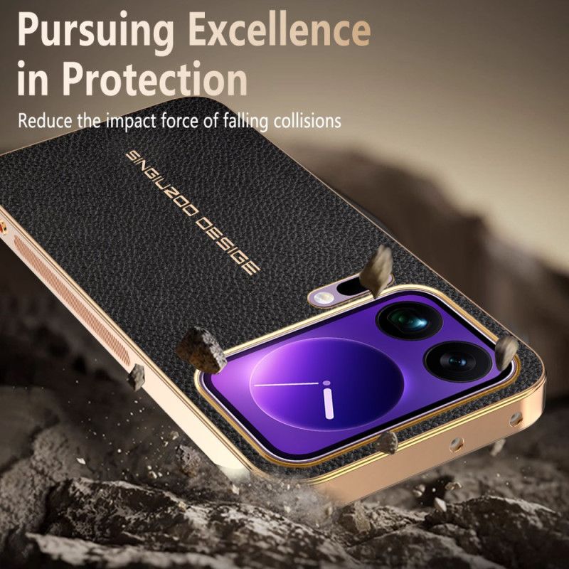 Κάλυμμα Xiaomi 17 Pro Θήκες Κινητών Υφή Λίτσι Ανθεκτική Στις Γρατσουνιές