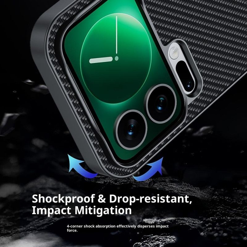 Κάλυμμα Xiaomi 17 Pro Υφή Από Ανθρακονήματα