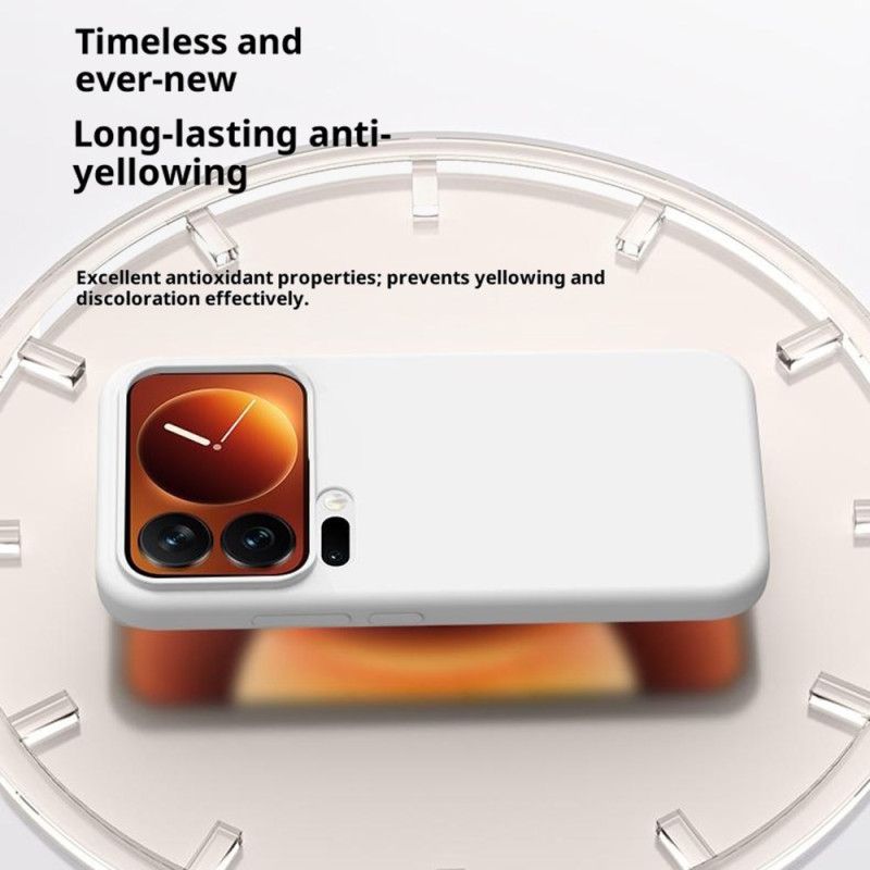 Κάλυμμα Xiaomi 17 Pro Υγρή Σιλικόνη Και Ενισχυμένη Προστασία