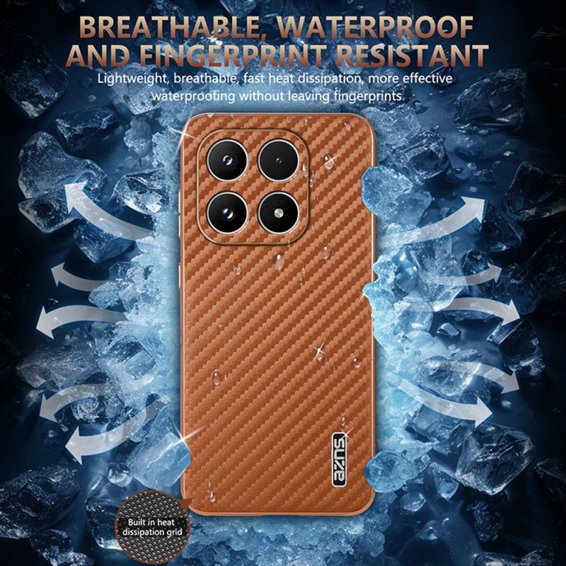 Κάλυμμα Xiaomi 17 Υφή Azns Ίνες Άνθρακα