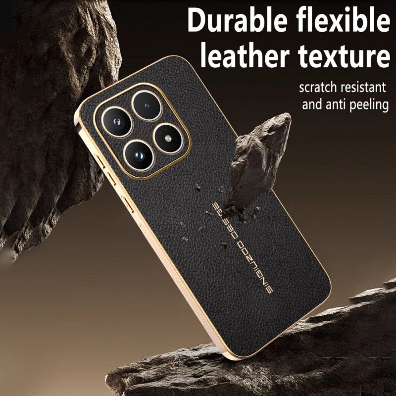 Κάλυμμα Xiaomi 17 Υφή Lychee Κατά Των Γρατσουνιών