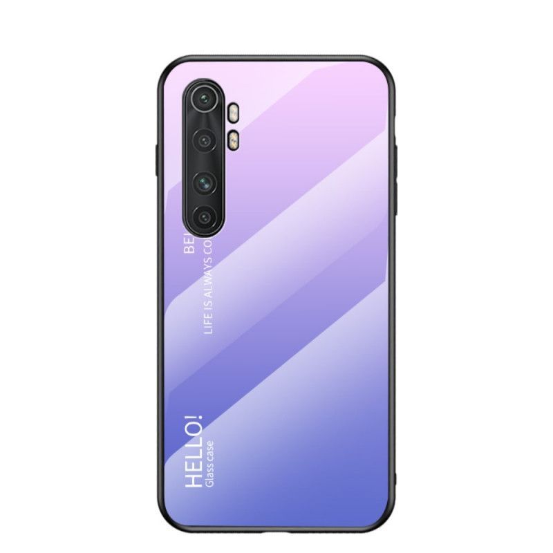 Κάλυμμα Xiaomi Mi Note 10 Lite Μαύρο Γεια Σου Σκληρυμένο Γυαλί
