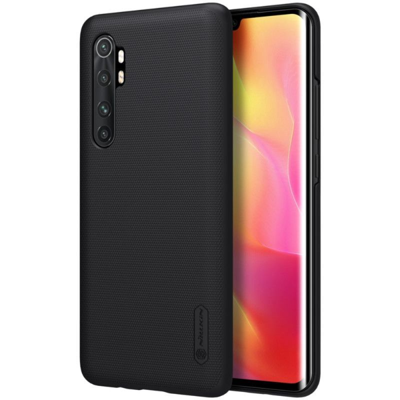 Κάλυμμα Xiaomi Mi Note 10 Lite Μαύρο Σκληρό Παγωμένο Νίλκιν