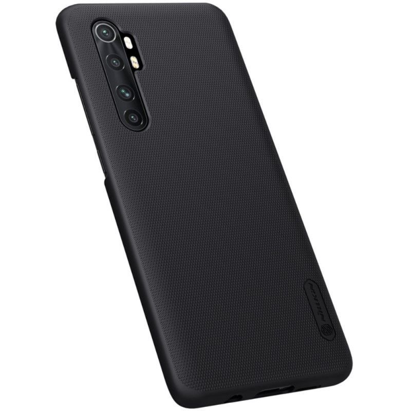 Κάλυμμα Xiaomi Mi Note 10 Lite Μαύρο Σκληρό Παγωμένο Νίλκιν