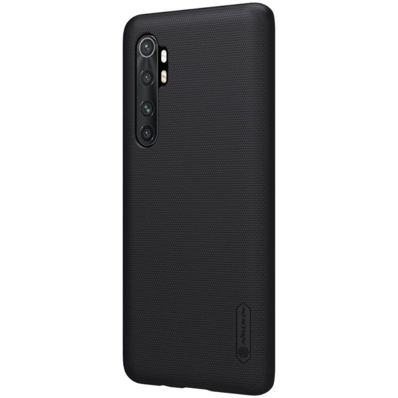 Κάλυμμα Xiaomi Mi Note 10 Lite Μαύρο Σκληρό Παγωμένο Νίλκιν