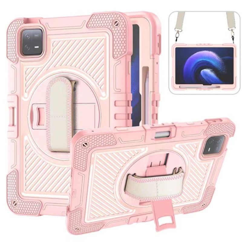 Κάλυμμα Xiaomi Pad 6 Υπερανθεκτικό Με Ιμάντα Ώμου Σιλικόνης