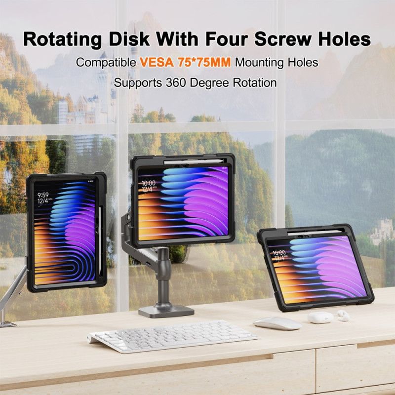 Κάλυμμα Xiaomi Pad 7 / 7 Pro Περιστρεφόμενη Στήριξη