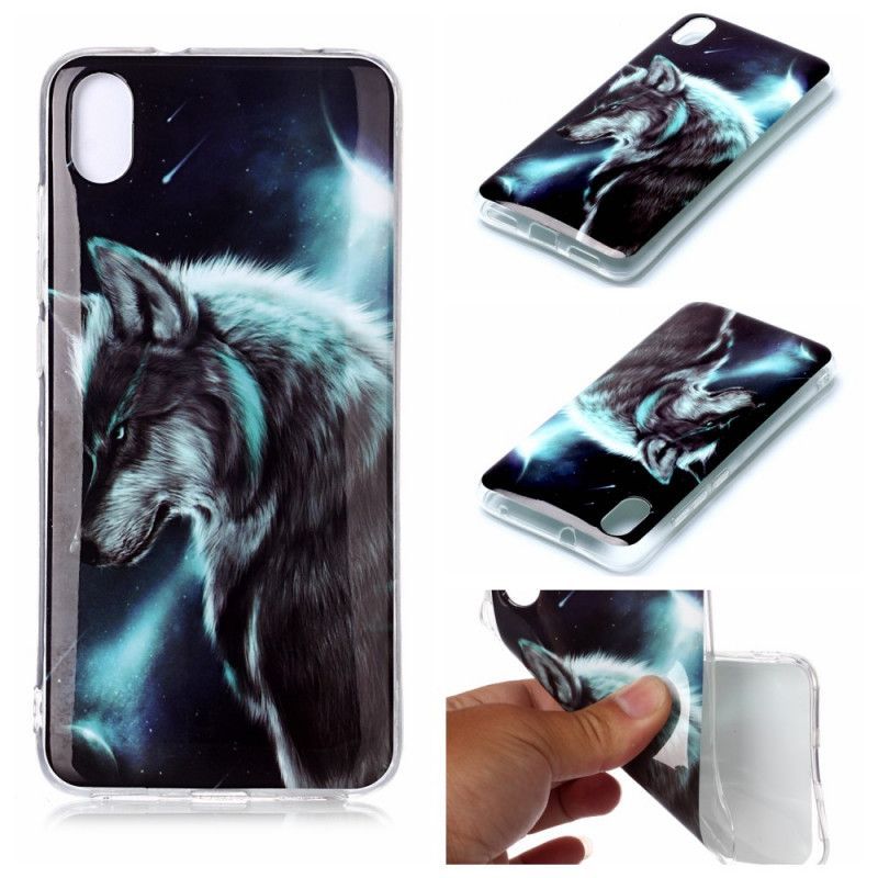 Κάλυμμα Xiaomi Redmi 7A Βασιλικός Λύκος σιλικόνης