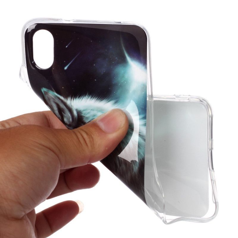 Κάλυμμα Xiaomi Redmi 7A Βασιλικός Λύκος σιλικόνης