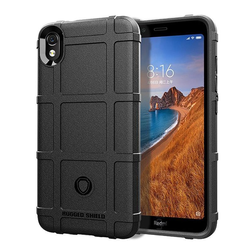 Κάλυμμα Xiaomi Redmi 7A Μαύρο Τραχιά Ασπίδα