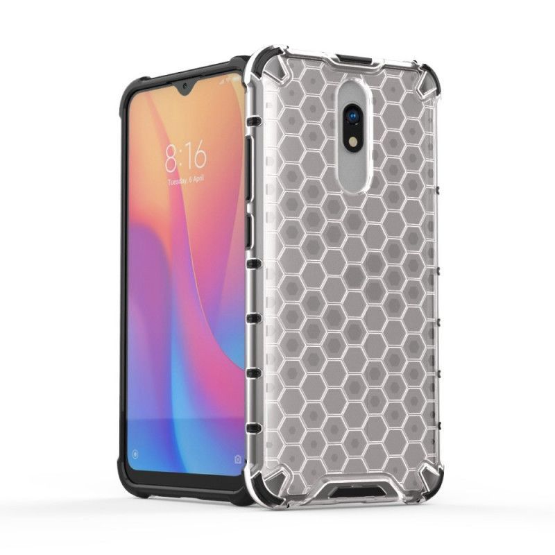 Κάλυμμα Xiaomi Redmi 8A Μαύρο Στυλ Κηρήθρας