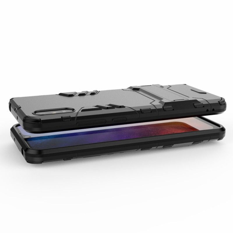 Κάλυμμα Xiaomi Redmi 9A Μαύρο Εξαιρετικά Ανθεκτική Γλώσσα