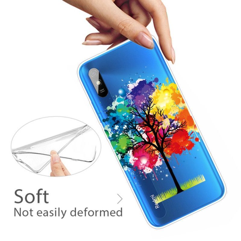 Κάλυμμα Xiaomi Redmi 9A Θήκες Κινητών Δέντρο Ακουαρέλας Χωρίς Ραφή