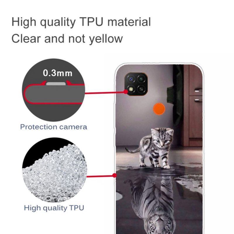 Κάλυμμα Xiaomi Redmi 9C Έρνεστ Ο Τίγρης