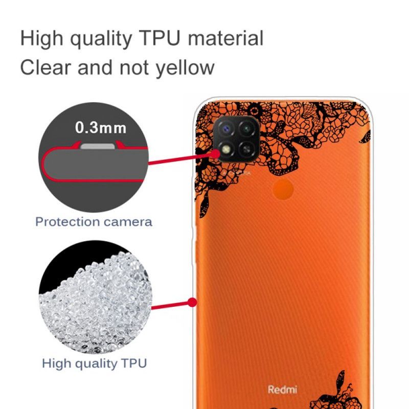 Κάλυμμα Xiaomi Redmi 9C Λεπτή Δαντέλα