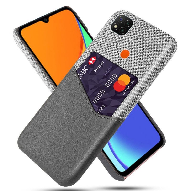 Κάλυμμα Xiaomi Redmi 9C Μαύρο Κάτοχος Κάρτας Ksq