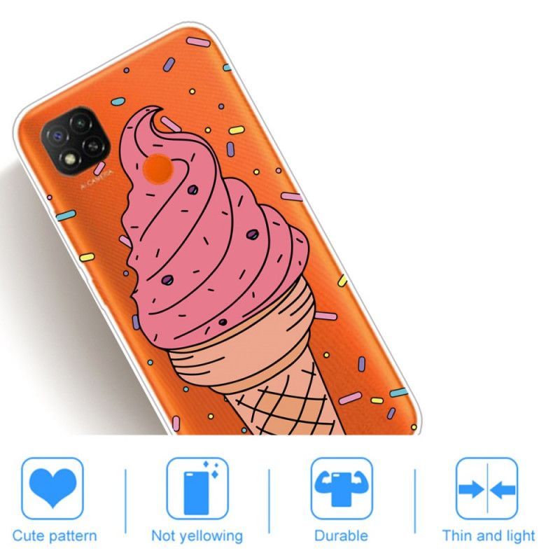 Κάλυμμα Xiaomi Redmi 9C Παγωτό Πρωτότυπος
