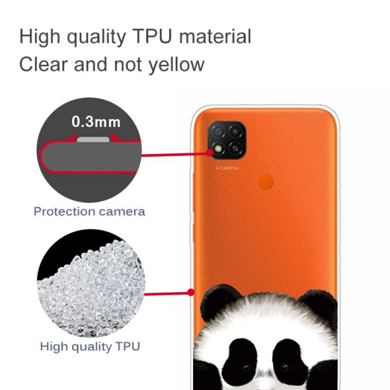 Κάλυμμα Xiaomi Redmi 9C Θήκες Κινητών Διαφανές Panda