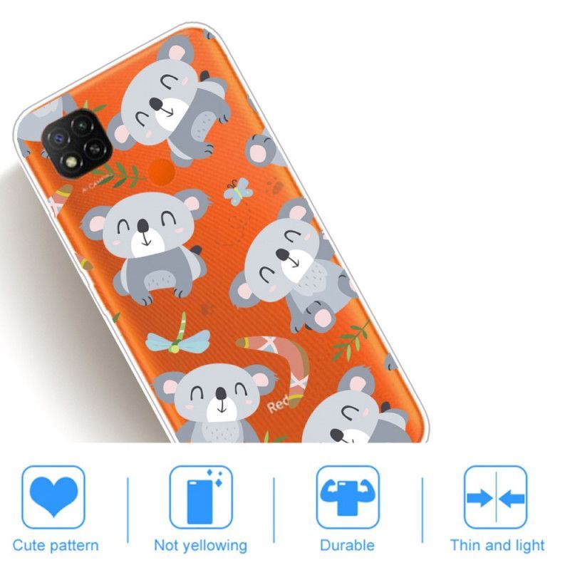 Κάλυμμα Xiaomi Redmi 9C Χαριτωμένα Κοάλα