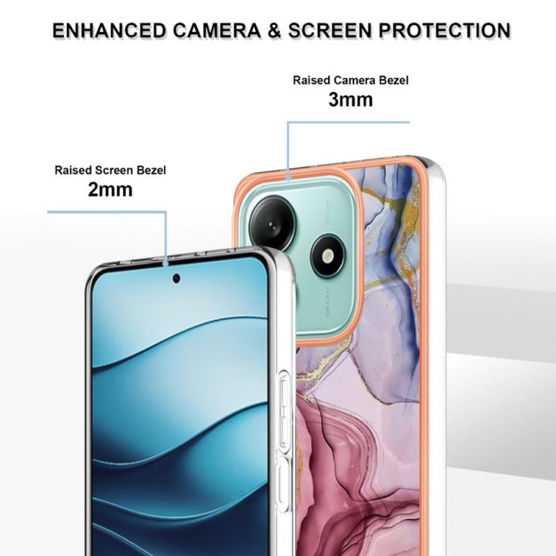 Κάλυμμα Xiaomi Redmi Note 14 5g Μάρμαρο