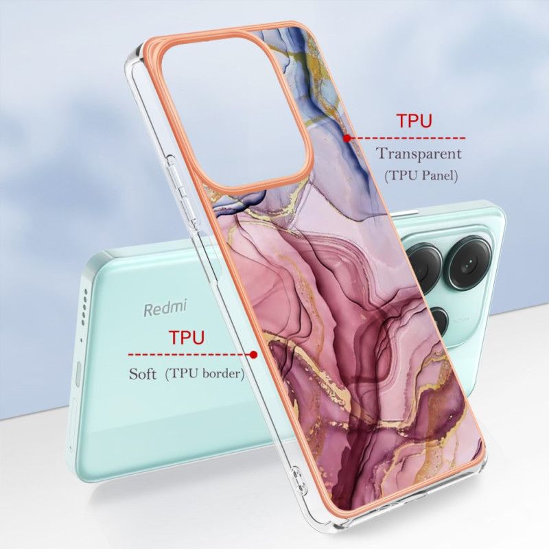 Κάλυμμα Xiaomi Redmi Note 14 5g Μάρμαρο