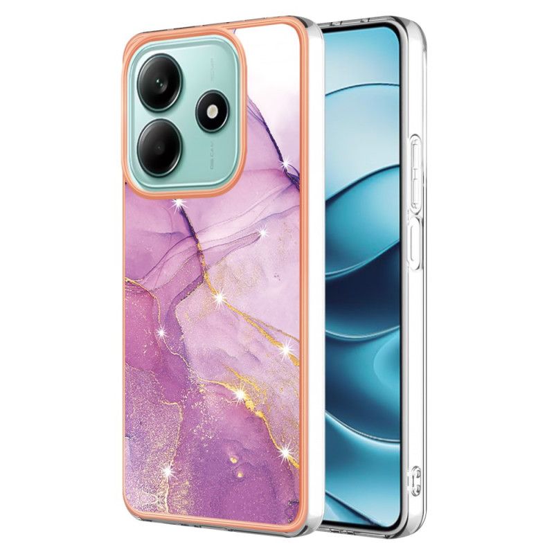 Κάλυμμα Xiaomi Redmi Note 14 5g Σχέδιο Με Μάρμαρο Σιλικόνης