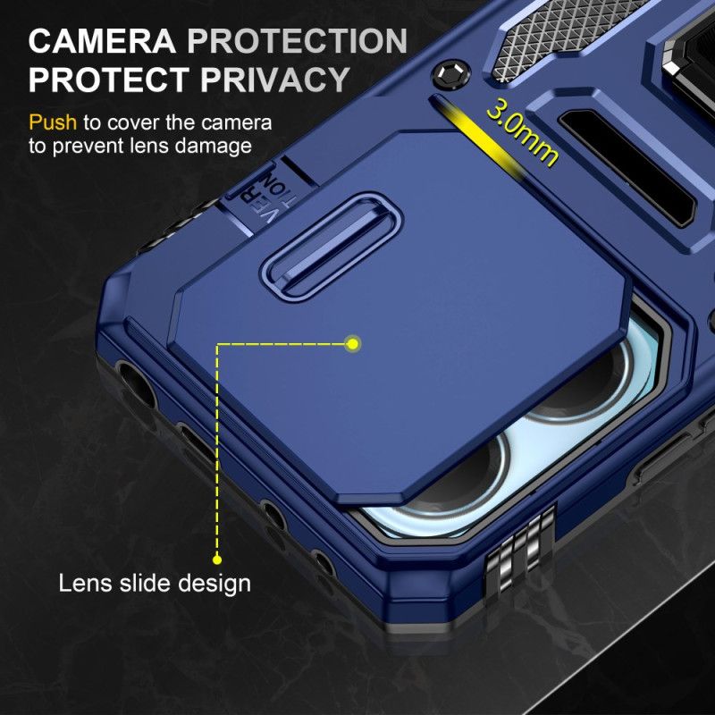 Κάλυμμα Xiaomi Redmi Note 14 5g Θήκες Κινητών Εξαιρετικά Ανθεκτικό Με Βάση Και Προστατευτικό Φακού