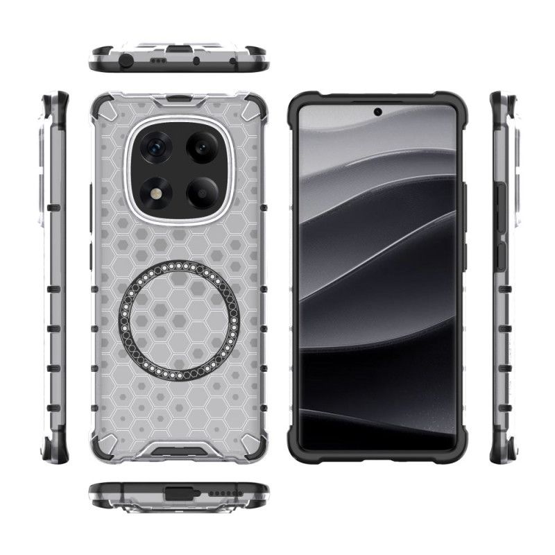 Κάλυμμα Xiaomi Redmi Note 14 Pro 4g Συμβατό Με Magsafe Honeycomb Σιλικόνης