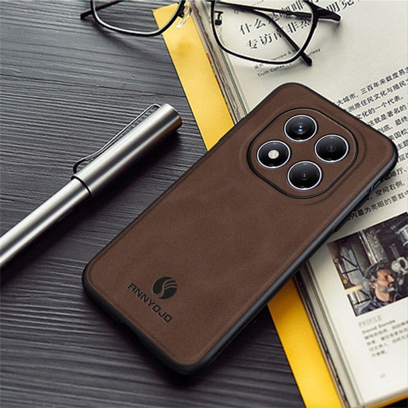 Κάλυμμα Xiaomi Redmi Note 14 Pro 4g Θήκες Κινητών Δερμάτινο Εφέ Annyojo