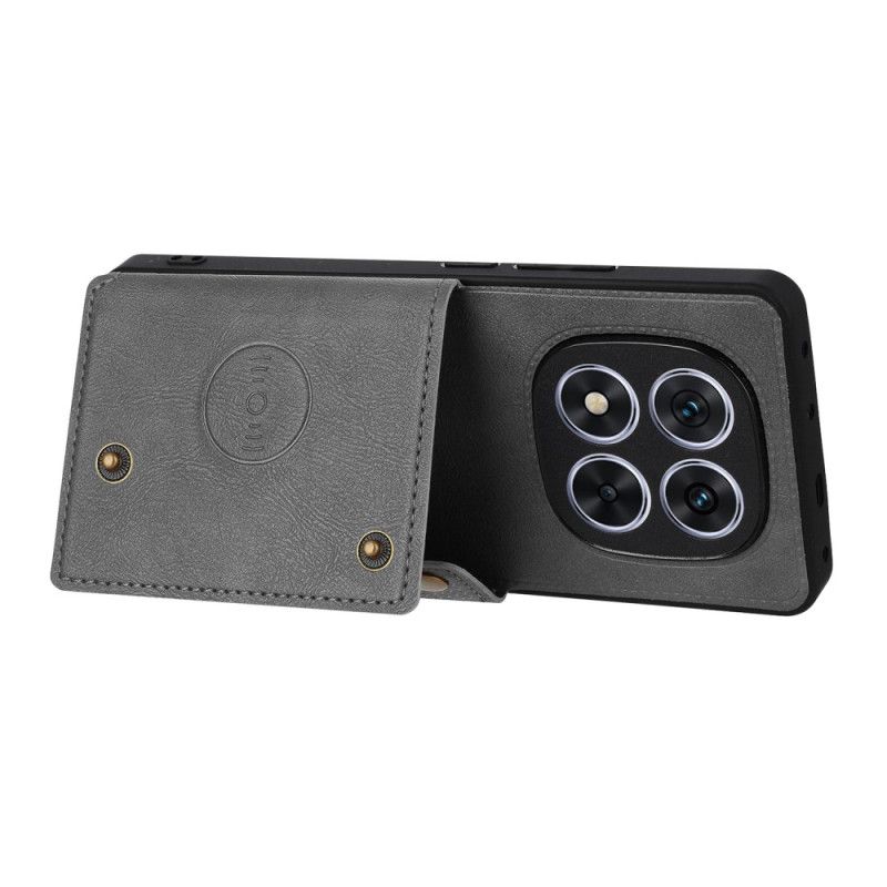 Κάλυμμα Xiaomi Redmi Note 14 Pro 4g Θήκη Καρτών Και Βάση Σιλικόνης