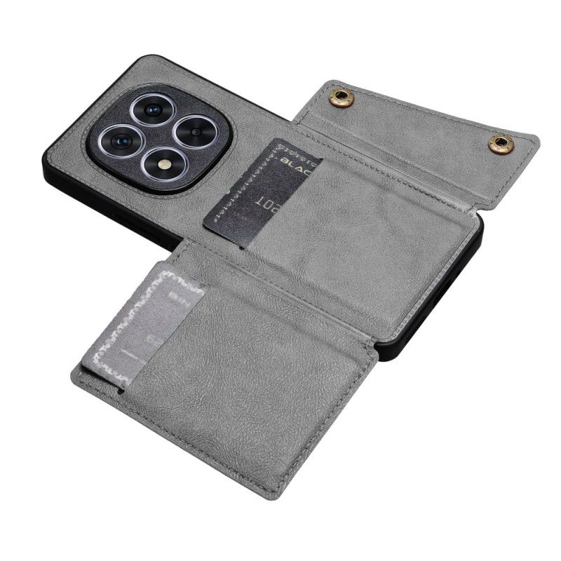 Κάλυμμα Xiaomi Redmi Note 14 Pro 4g Θήκη Καρτών Και Βάση Σιλικόνης