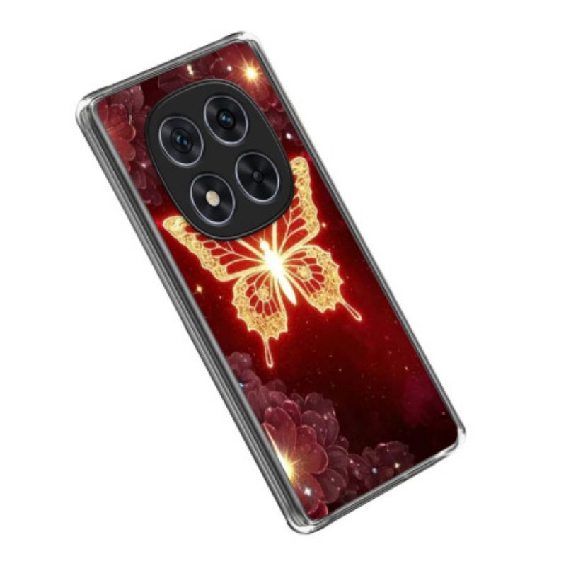 Κάλυμμα Xiaomi Redmi Note 14 Pro 4g Χρυσή Πεταλούδα