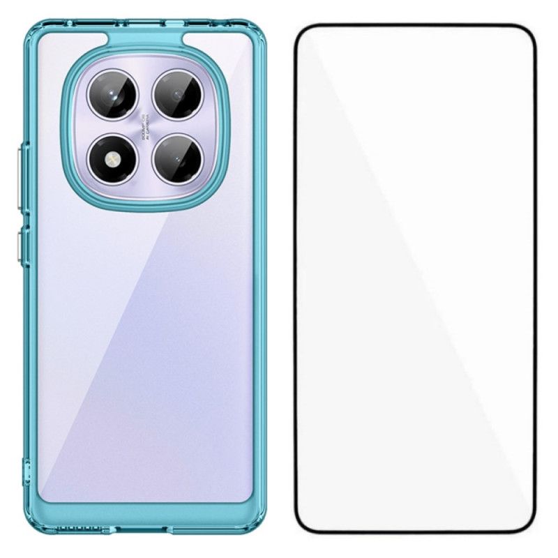 Κάλυμμα Xiaomi Redmi Note 14 Pro 4g Υβριδικό Με Προστατευτικό Οθόνης Από Σκληρυμένο Γυαλί