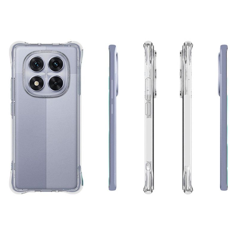 Κάλυμμα Xiaomi Redmi Note 14 Pro 5g Διαφανές Αντιολισθητικό Σιλικόνης