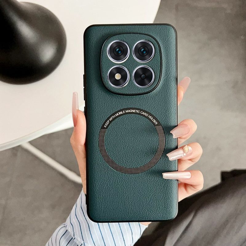 Κάλυμμα Xiaomi Redmi Note 14 Pro 5g Εφέ Δέρματος Συμβατό Με Magsafe