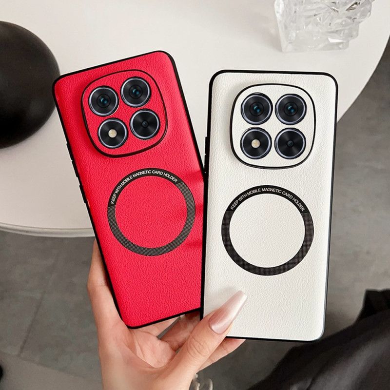 Κάλυμμα Xiaomi Redmi Note 14 Pro 5g Εφέ Δέρματος Συμβατό Με Magsafe