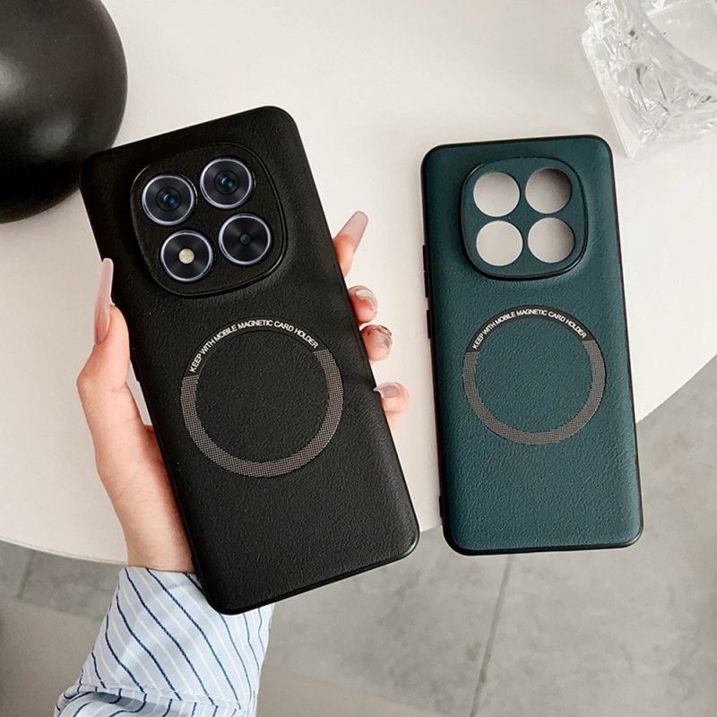 Κάλυμμα Xiaomi Redmi Note 14 Pro 5g Εφέ Δέρματος Συμβατό Με Magsafe