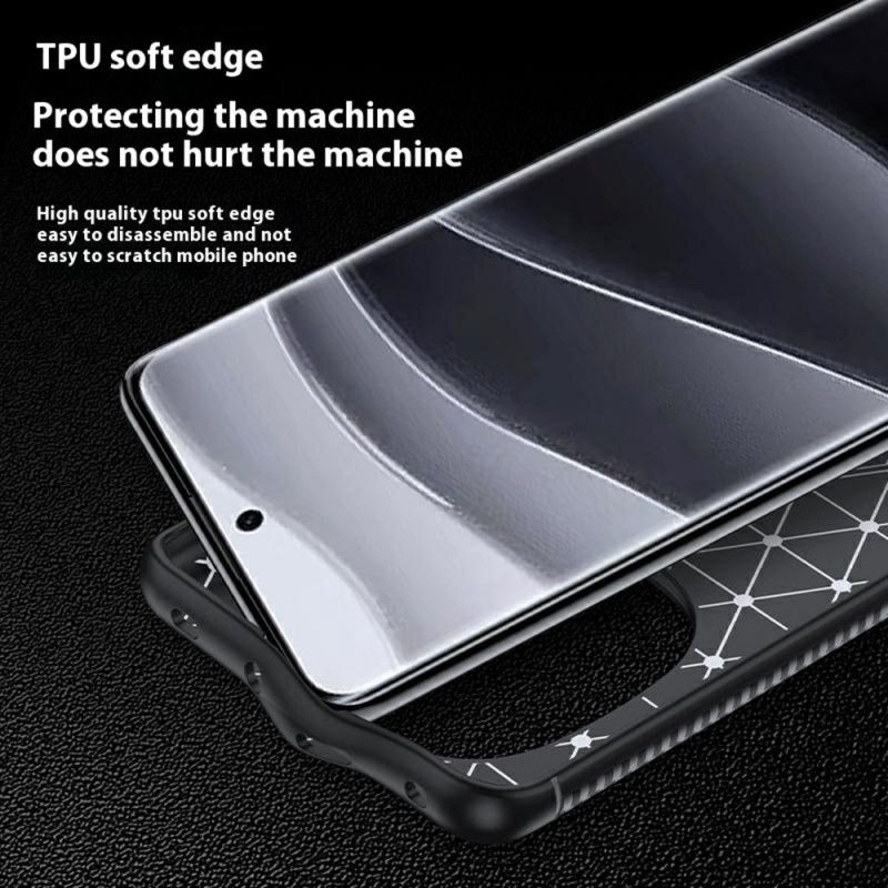 Κάλυμμα Xiaomi Redmi Note 14 Pro 5g Κλασική Ίνα Άνθρακα